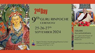 9th Guru Rinpoche Ceremony  2nd Day  HE Sangngak Tenzin Rinpoche  Dharma Television HD [upl. by Grossman]