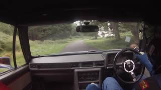 Scimitar SS1 Crash Loton Park Hill Climb 040819 [upl. by Ycrad603]