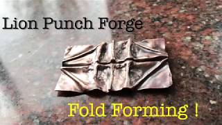 Metalsmith Basics How to Air Chasing and Fold Forming Series  Fold forming [upl. by Eserahs936]