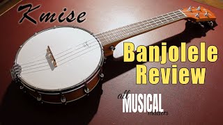 The KMISE Banjolele review on All Musical Matters [upl. by Farro]