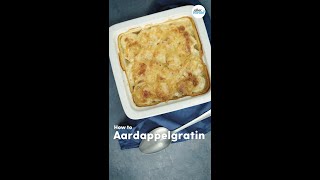 Aardappelgratin recept  Shorts  Allerhande [upl. by Amelus]