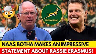 😱UNBELIEVABLE WHAT THE SPRINGBOKS LEGEND REVEALED ABOUT RASSIE ERASMUS  SPRINGBOKS NEWS [upl. by Lytsirk]