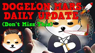 NEW DOGELON MARS VS BITCOIN ANALYSIS quick update [upl. by Htelimay]