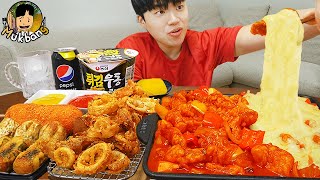 ASMR MUKBANG 직접 만든 김치 탕수육 떡볶이 김말이 만두 먹방 amp 레시피 Fried pork tteokbokki amp Corn Dogs EATING SOUND [upl. by Aliehs565]