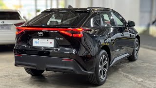 New Toyota BZ4X 2024  Electric Crossover Black Color  Interior and Exterior Review [upl. by Tseng]