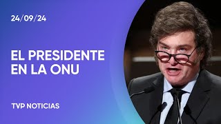 Javier Milei habló ante la Asamblea General de las Naciones Unidas [upl. by Anilok]