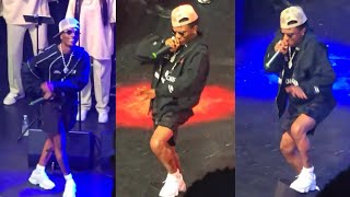 Wizkid Surprises Seyi Vibez At His Concert At O2 Indiago As They Perform Apala Disco Remix Together [upl. by Esydnac]