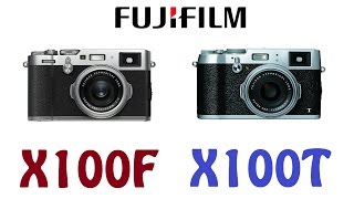 Fujifilm X100F vs Fujifilm X100T [upl. by Hoffer]