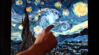 Van Gogh Starry Night Interactive Animation music by Gig McKell [upl. by Ferrel]