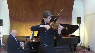 Mauirice Ravel Kaddish Alexander Lifland Violin Oleg Krimer Klavier [upl. by Haelhsa]