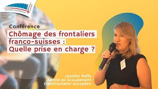 Chômage des frontaliers francosuisses  quelle prise en charge [upl. by Edgell356]