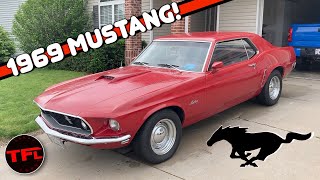 This 1969 Ford Mustang Is The PERFECT First Classic Car Heres Why [upl. by Farron]