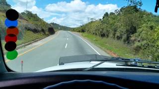 Panorámica del Lago Calima desde un Kenworth T800 [upl. by Atiuqad]