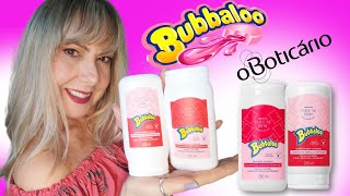 🍓O BOTICÁRIO BUBBALOO CUIDESE BEM HIDRATAÇÃO E BRILHO [upl. by Carnes244]