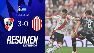 River Plate 3 vs 0 Barracas Central  TorneoBetano  Resumen Extendido  Fecha 22 [upl. by Millicent]