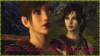 Dragon Age Origins  quot2 Hoursquot of Morrigan talking [upl. by Kennet]