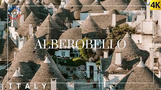 ITALY ALBEROBELLO 🇮🇹Worlds Most Beautiful Trulli Village UNESCO Site Puglia Walking Tour 4K [upl. by Amer]