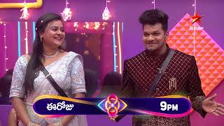 Bigg Boss Telugu 8  Day 69  Promo 1  Eviction Task Failure 😳  Nagarjuna  Star Maa [upl. by Chrystel511]