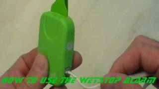 How to Use the Wet Stop Bedwetting Alarm [upl. by Eatnoled253]