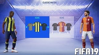 Turkish Super League Kits  Türkiye Süper Lig Formaları FIFA 19 [upl. by Eiuqnimod]