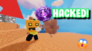 I Hacked A NIGHTMARE PLAYER😱 Roblox Bedwars [upl. by Gorrono]