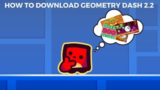 How To Download GEOMETRY DASH 22 GDPS [upl. by Izaak]