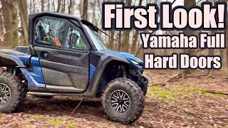 Yamaha Rmax 1000 Full Hard Cab Door Review [upl. by Haramat610]