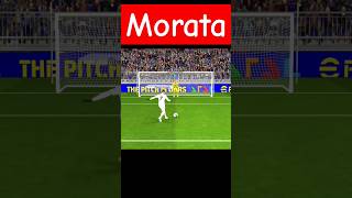 Morata goal vs Neuer penalty✨🐐football fifa efootball penaltykick morata [upl. by Roscoe813]