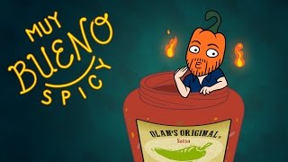 Muy Bueno Spicy  Olan Rogers Animated [upl. by Willcox]