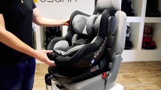 Osann Kinderautositz REX 360° drehbar ECE Gruppe 01 0 bis 18kg reboard ab 2019 Isofix [upl. by Natsreik]