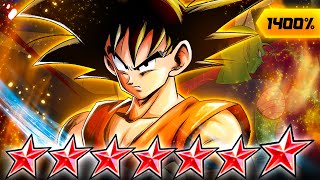 Dragon Ball Legends ZENKAI 7 1400 14 STAR BLU SAIYAN SAGA GOKU INSANELY VALUABLE ZENKAI [upl. by Anala]