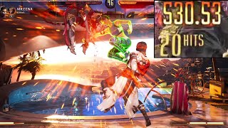 ERMAC has the EASIEST 50 Combos in MK1  Mortal Kombat 1 Online Matches [upl. by Adnowal]