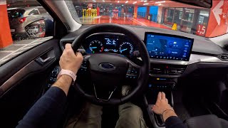 2023 Ford Focus Night 10 125HP 0100 POV Test Drive 1711 Joe Black [upl. by Farrington]