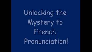 French Pronunciation Tips for Beginners [upl. by Starlin]