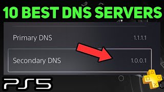 TOP 10 Best DNS Servers for PS5 [upl. by Celine663]