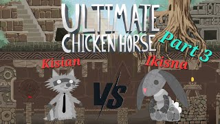 Ultimate Chicken Horse Με Την Κοπέλα Μου Part 3 [upl. by Casia]