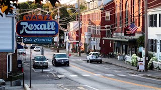 Tour of Damariscotta Maine Sept 2020 [upl. by Aihsrop]