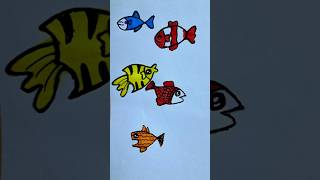 fish painting। some creative art Arts [upl. by Navnod610]