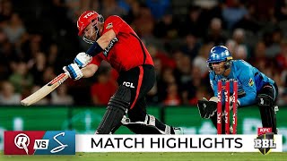 Renegades seal home final as Strikers crash out  BBL12 [upl. by Koffman298]