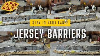 Gaslands Necessity Stay in your lane with jersey barriers [upl. by Forrer]