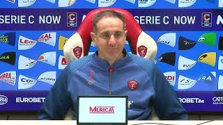 ONTV Conferenza Zauli pre Derby PERUGIATERNANA [upl. by Hitt]