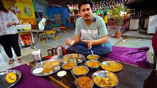 Most Famous Palis Pure Veg Dhaba In Jaipur l Rajasthani Street Food [upl. by Naux162]