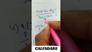 Calendar tricks for all competitive exams calendar problems reasoning easy way [upl. by Ninerb]