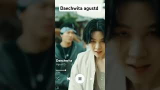 Daechwita Song 💜🔥 sugasong songslyrics minyoogi btsyoongi yoongi [upl. by Imer]