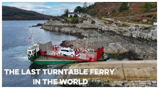 MV Glenachulish – The Last Manually Operated Turntable Ferry in The World  Glenelg [upl. by Bruni]