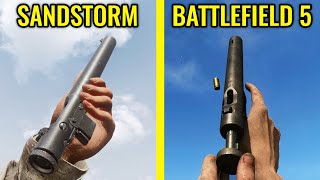 Battlefield 5 vs Insurgency Sandstorm  Weapons Comparison [upl. by Anekahs]