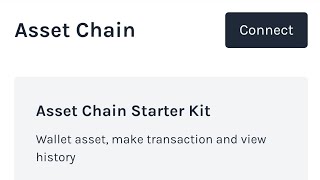 Asset Chain Telegram Mini App starter kit [upl. by Lajib]