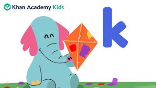 The Letter K  Letters and Letter Sounds  Learn Phonics with Khan Academy Kids [upl. by Araiet638]