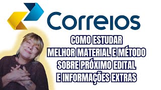 CORREIOS 2024  EDITAL MÉTODOS CARGOS PRÓXIMO EDITAL e OUTROS [upl. by Bruno]