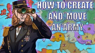 Colonies at War Tutorial  How To Create And Move An Army [upl. by Thayer301]